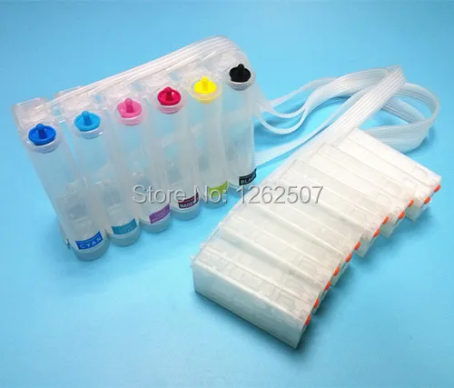 

PJIC1 PJIC2 PJIC3 PJIC4 PJIC5 PJIC6 Empty refillable ciss system For Epson PP-100/100AP Printer Continuous Ink Supply System