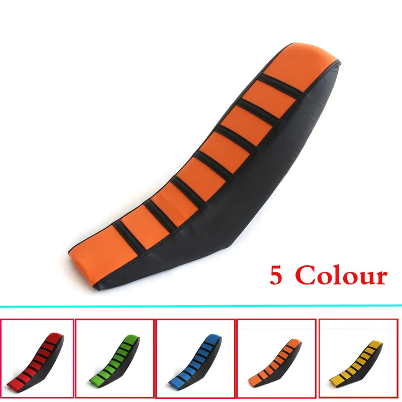 Pinza De Canalé Cubierta de asiento para caber KTM SX//SXF 2016-2018 Negro Naranja Negro