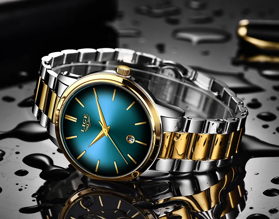 LIGE новые женские часы модные повседневные часы женские роскошные брендовые тонкие модели с маленьким циферблатом часы женские часы Relogio Feminin
