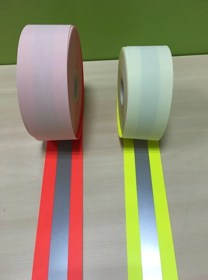 

5cm Full Cotton Flame Retardant Warning Reflective Tape