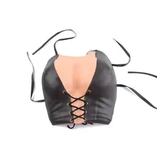 Для женщин леди кошка девушки EVA искусственная грудь моделирование грудь Маскарад праздничное платье украшение Хэллоуин Рождество