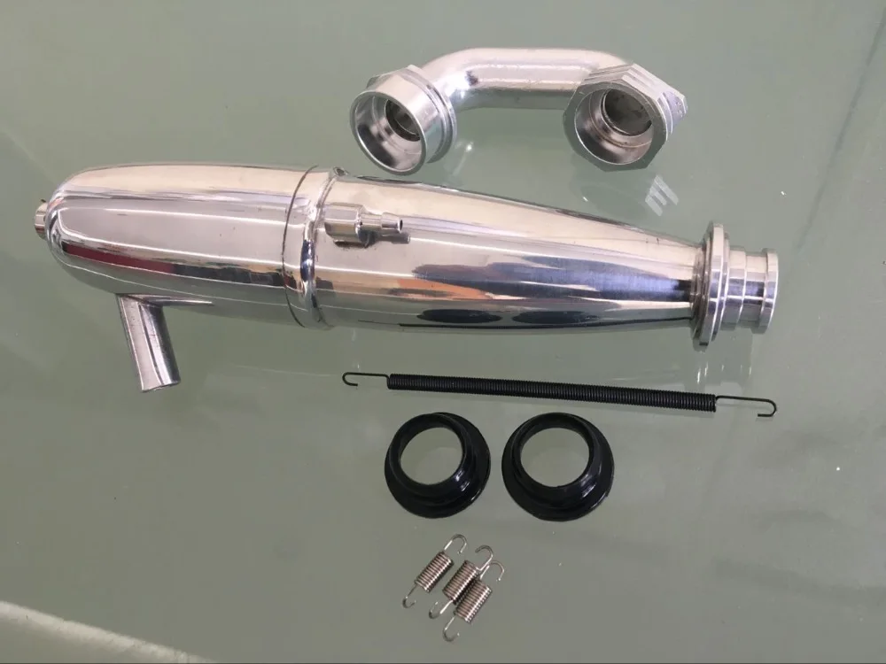 1/8 Buggy Truck HPI SAVAGE 21 25 28 K4.6 5.9TUNED EXHAUST PIPE Set made