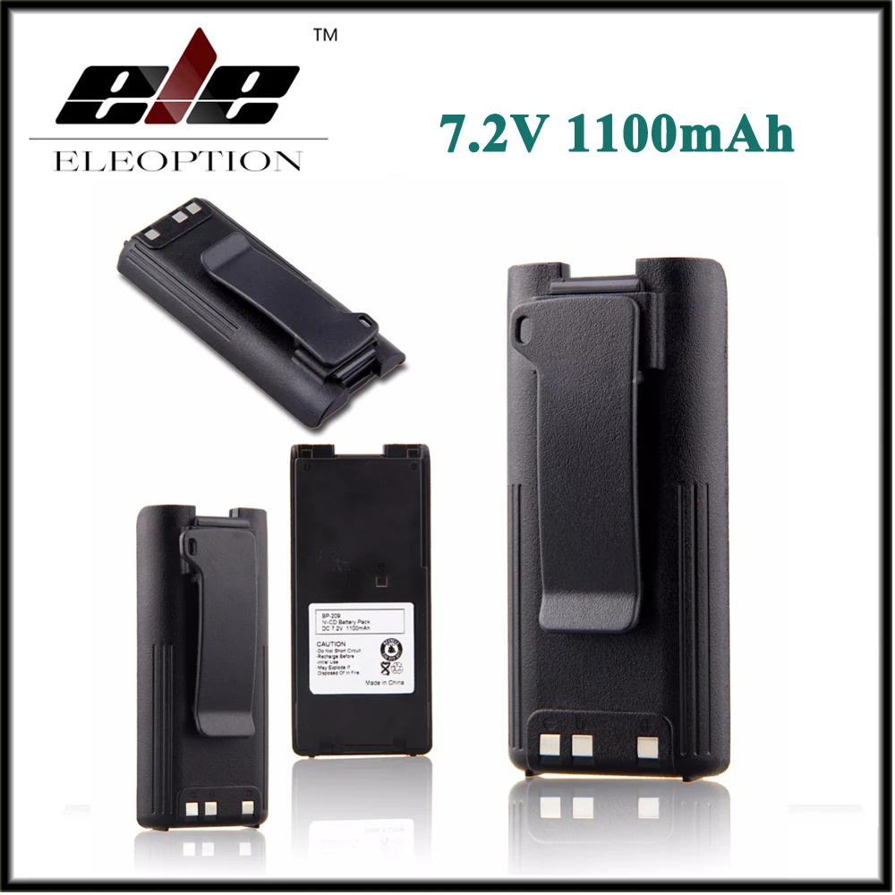 ELEOPTION 7.2 В ni-cd Батарея для ICOM bp-209n bp-222n ic-a6e ic-a24e ic-f30gt 7.2 Вольт