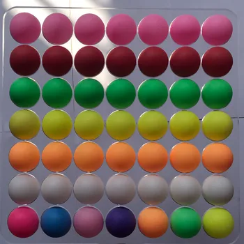 

150pcs/Lot 40mm Solid Colored Plastic Capsules For Vending Empty Plastic Toys Ball For Lottery Draw Wedding Suprise Gift Ball
