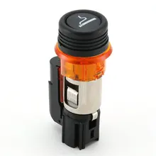 822754 Универсальный 12V автомобильного прикуривателя Корпус электронных сигарет розетка для peugeot CC SW 206 308 406 607 1007