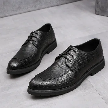 

Men Designer Shoes Spring Genuine Leather Brand Comfortable Fashion High Quality Leather Shoes #MPX8116112