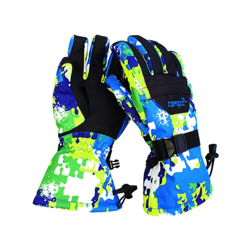 

Waterproof Ski Gloves, Windproof Thermal Warm Winter Insulated Motorcycle Snowmobile Snowboarding Skiing Gloves