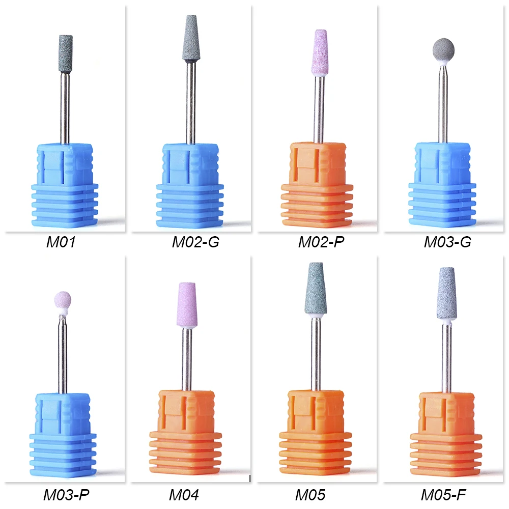 1 шт. опт 16 Тип резиновые силиконовые керамические фрезерные заусенцы для дизайна ногтей резак полировка буферные напильники Электрический станок сверло TR065