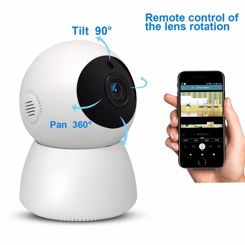 1080P Wifi Camera Home Security IP Camera Mini Network HD Video Surveillance IR Cut Night Vision Smart CCTV Camera Baby Monitor