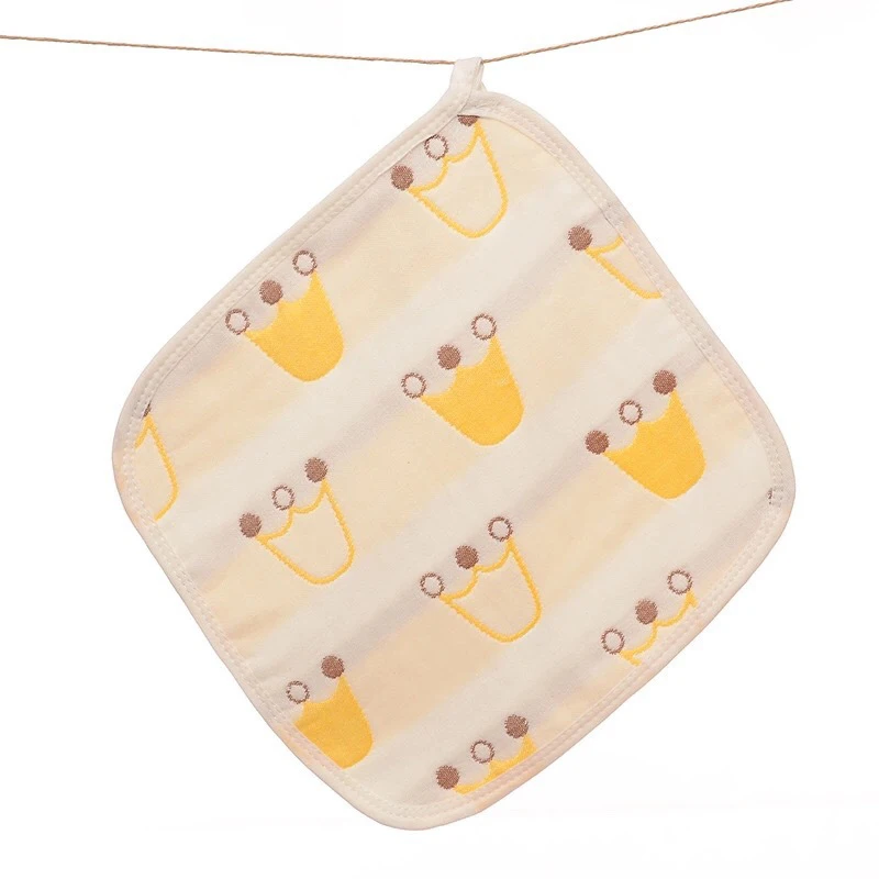 28*28 см хлопковое газовое небольшой квадратный носовой платок для новорожденных Детское полотенце FS0402