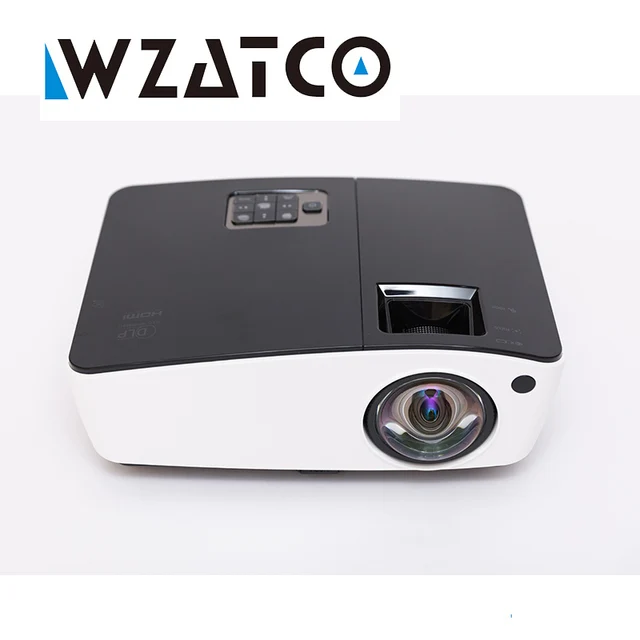 WZATCO Short throw Daylight Portable Education Overhead DLP Projector