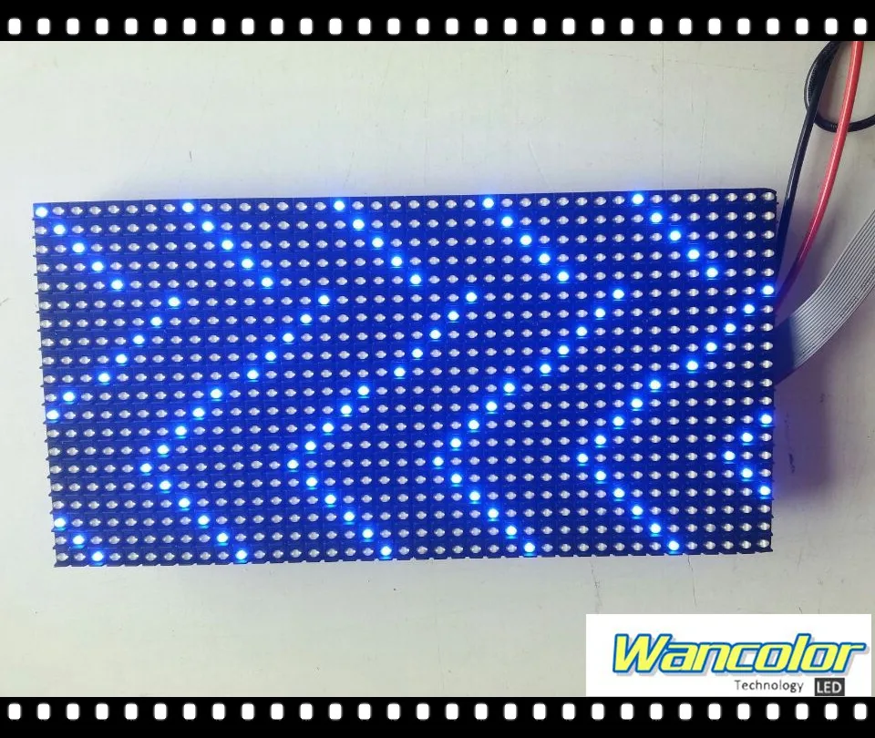 Светодиодный дисплей p10 для улицы синий 320*160 мм|led display module|p10 outdoorcolor led |