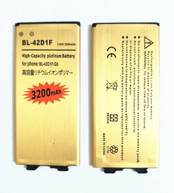 AZK Gold 3200 мАч BL 42D1F батарея для LG G5 H868 H860N H860 F700K H850 H830 H820 VS987 LS992 US992 F700L F700S