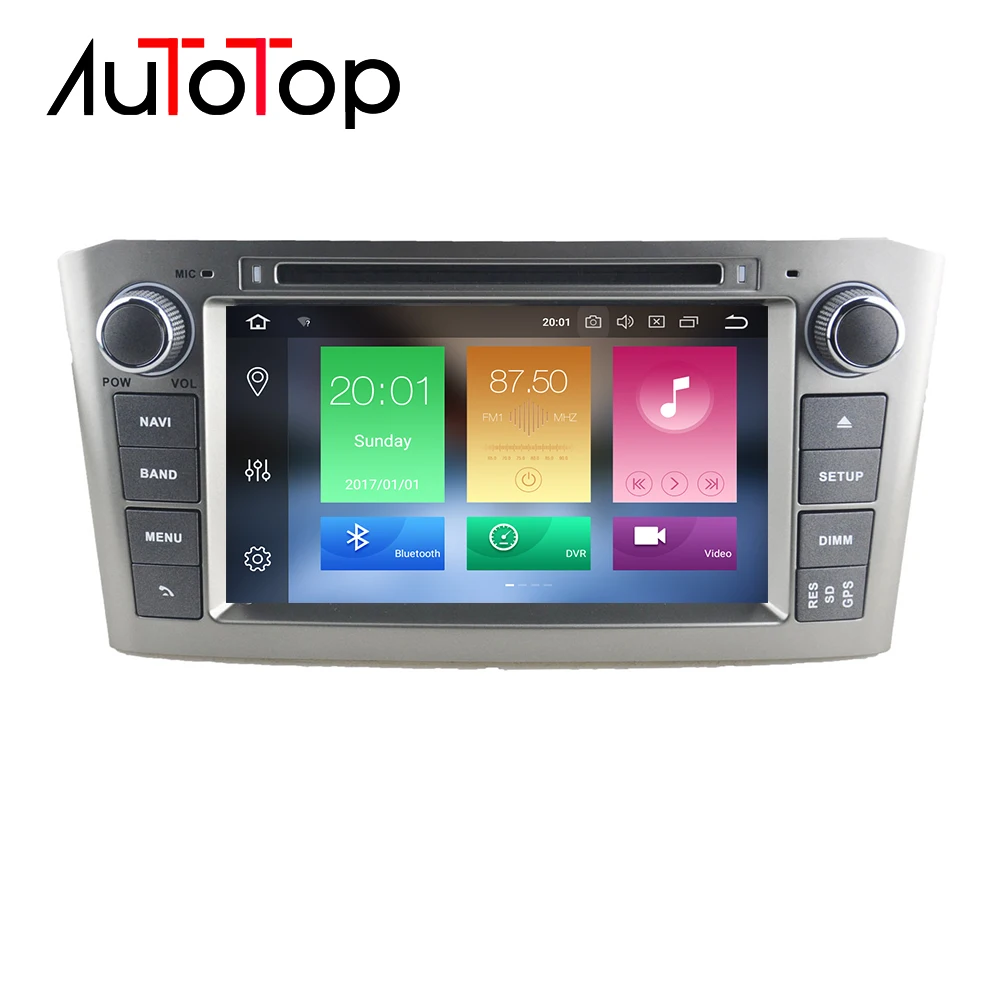 

AUTOTOP 2 Din PX5 Android 8.0 Car DVD Stereo For Toyota Avensis T25 2003-2008 Car Multimedia Headunit GPS Navigation Auto Radio