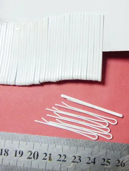 

1000PCS White nurse hairpin 45MMX2MM