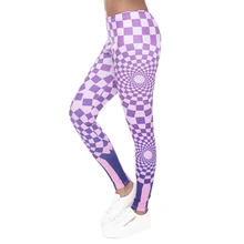 Новые леггинсы mujer с гипнотическими сетками, леггинсы для фитнеса, женские леггинсы, штаны для тренировок, леггинсы