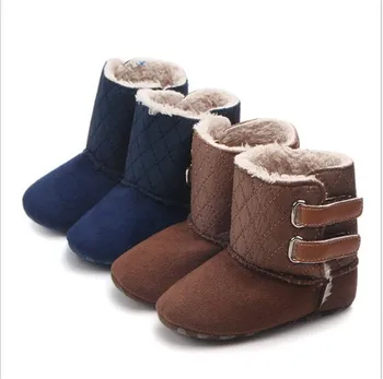 

Warm Baby Boys Shoes Winter Snow Boots Newborn Antislip First Walkers