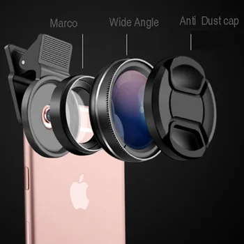 

DIGITALFOTO 2 in 1 37mm 0.45X Wide Angle Lens selfie with 12.5x Macro Lens for Smartphone Mobile Phone