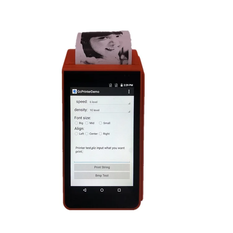 СКИДКА 13% на ресторанную биллинговую систему Android Ручной пос терминал принтер