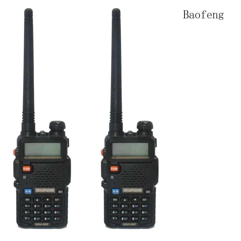 

2PCS BaoFeng UV-5R Walkie Talkie 136-174 /400-520Mhz VHF/UHF DUAL-BAND Two Way Radio