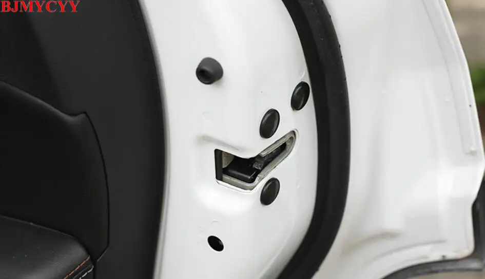 BJMYCYY For Jeep Renegade 2015 2016 2017 Door Lock Screws Cover Cap Car