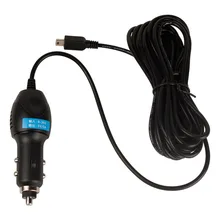 3A Car DVR Charger Data Lines Cable length 4.5m Voltage 8-36V Car Charger For Car GPS DVR