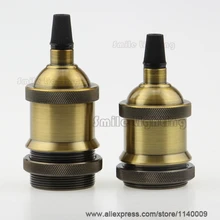 Винтаж антикварная лампа держатель Ретро pandant свет разъем E27 держатель лампы