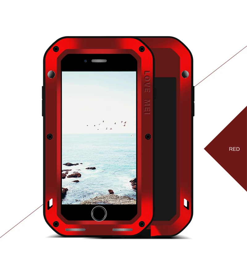 LOVE MEI Small Waist Armor Case For iPhone 8 (18)
