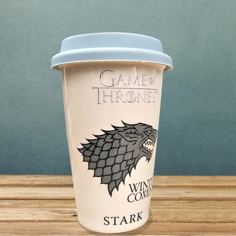 

Game of Thrones coffee mugs ceramic cups and mugs with cover Creative Drinkware