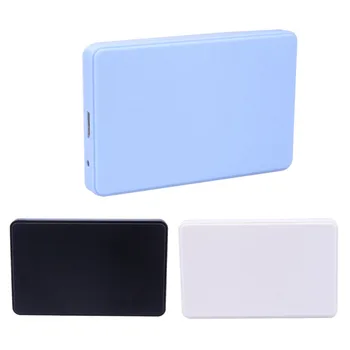 

White Hard Disk Box SATAUSB 3.0 HDD Hard Drive External Enclosure Case 2.5 inch SATA HDD Mobile Disk Box Enclosure Case