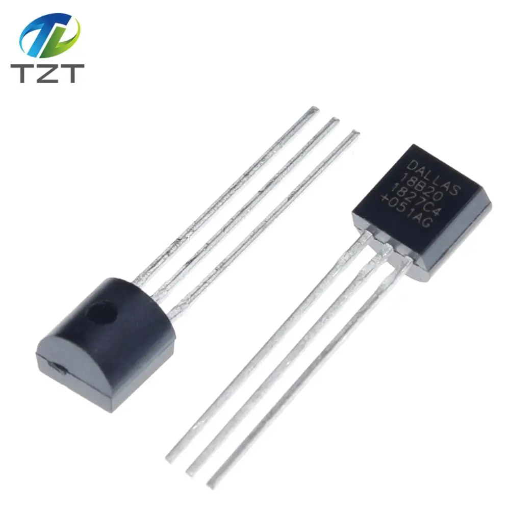 5 шт. датчик температуры DS18B20 18B20 TO 92 новый и оригинальный TO92 18B20|temperature sensor|ds18b20