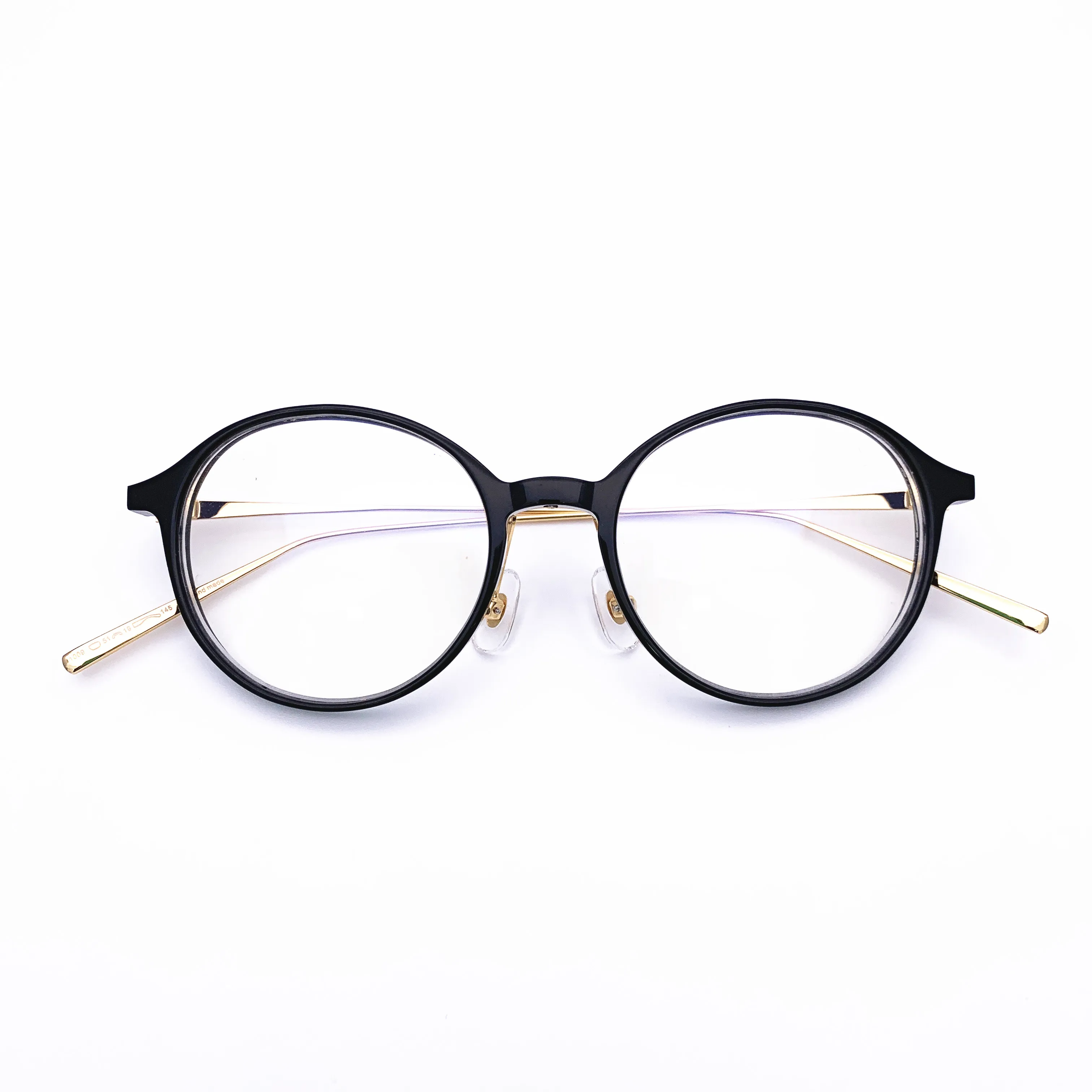 

Belight Optical Women Men Acetate with Metal Vintage Round Retro Glass Prescription Eyeglasses Optical Spectacle Frame Eyewear
