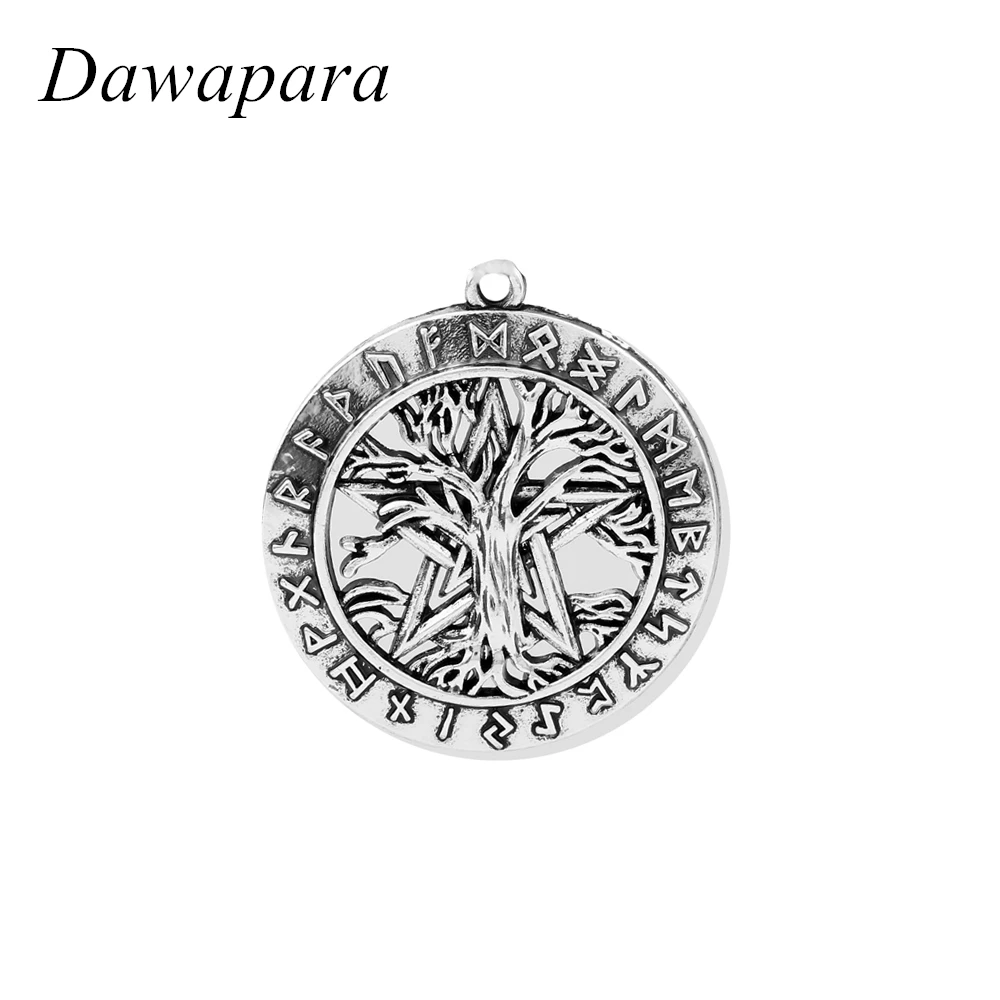 Dawapara Дерево жизни пентаграмма Wicca звезда подвески Религиозные Подвески для