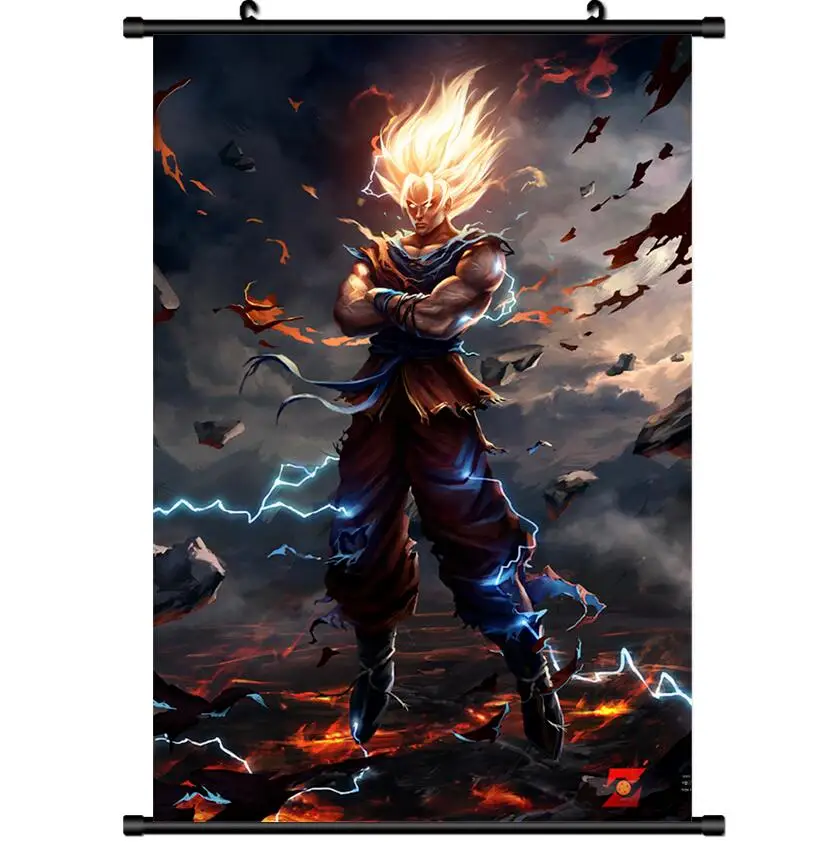

Anime Poster Home Decoration Japanese cartoon Decorative poster Dragon Ball wall Scroll 30*45cm