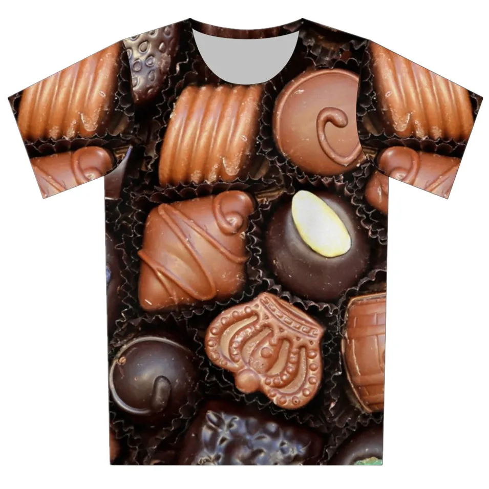Коллекция года, летняя детская футболка с 3D рисунком Футболка с принтом «Галактика» Повседневные брендовые футболки с короткими рукавами для мальчиков и девочек, большие размеры - Цвет: as picture show