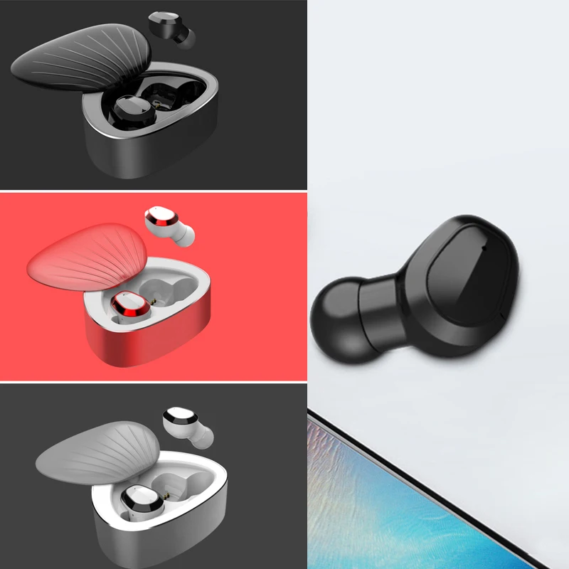 Nogou беспроводные наушники Bluetooth спортивные Игровые 3D стерео гарнитура сенсорный