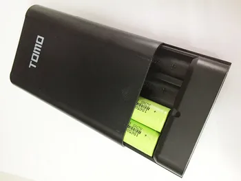 

TOMO M4 3.7 v 18650 NiMH Battery Charger, 5 v output multi-purpose LCD smart charger