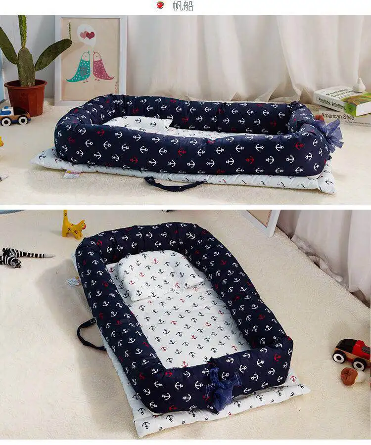 Портативный кроватки для младенцев малышей мебель спальни путешествия детские колыбели гнездо новорожденных спальные постельные