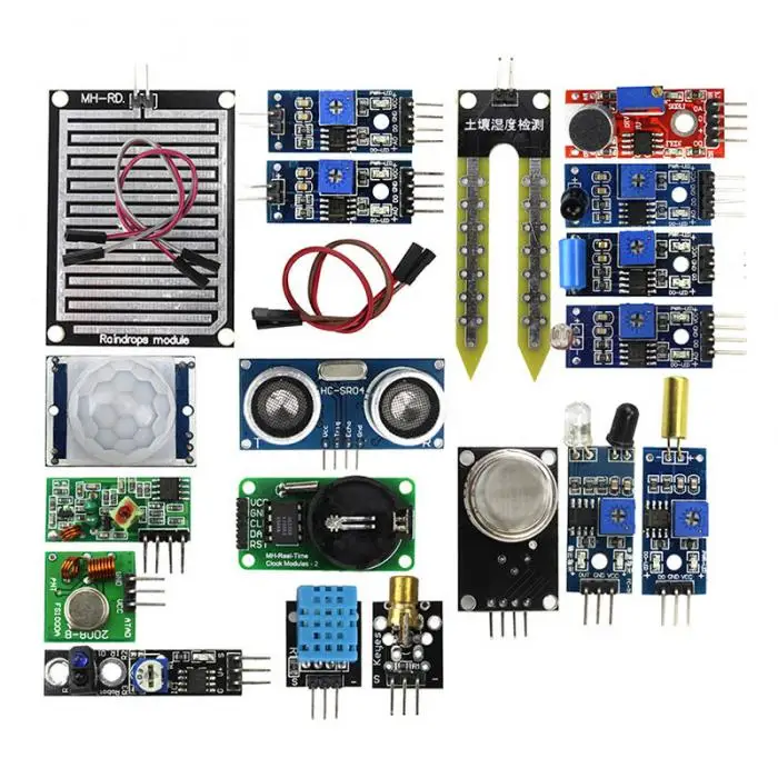 16 шт./компл. Сенсор модуль комплект для Raspberry Pi 3 Модель B GDeals