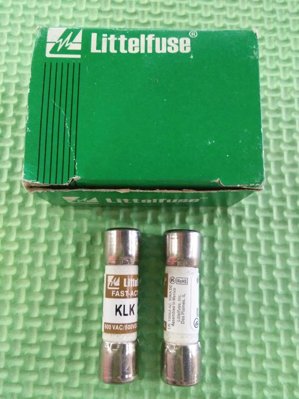 For Audio 2.5A 250V 5x20mm Fast-Blow Ceramic Fuse 5pcs LITTELFUSE // LF F