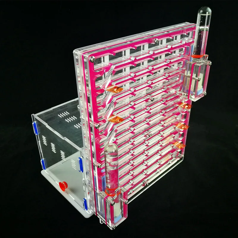 Большой Размер Твин башни Муравьиное гнездо DIY сборка с области кормления муравей животное акриловые фермы насекомых клетки детские технологии Муравейники