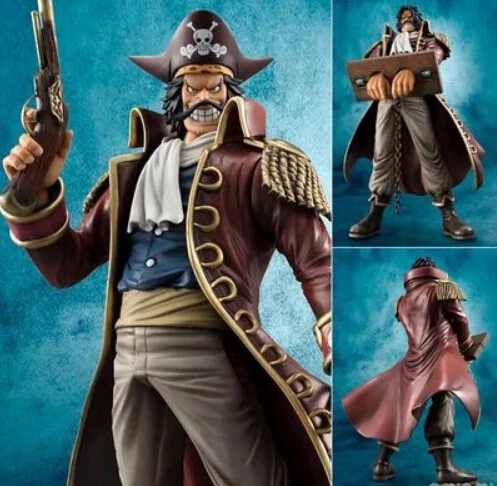 

Anime One Piece  brinquedos meninos onepiece Gol D Roger PVC Action Figure Collectible Model Toys for boy kid