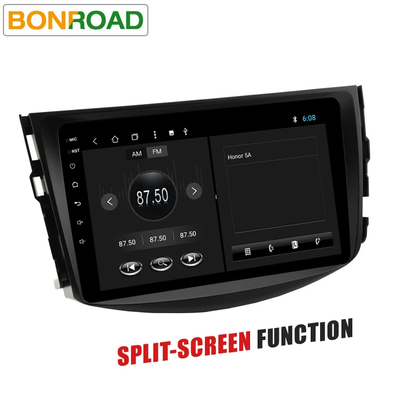 Top Bonroad Double Din Android 9.0  Octa Core  Car Multimedia Player For TOYOTA RAV4  Car Radio Stereo, DVD Player GPS Navigation 4
