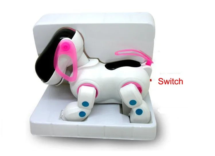 Собака Модель автомобиля игрушки интеллектуальные рулевого управления собака Brinquedos светоизлучающий Электрический Собака Кукла музыку