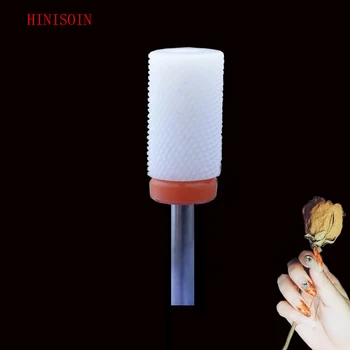 

White-20PCS -Ceramic Nail Drill Bit - Large Barrel Bit - (0083.066)