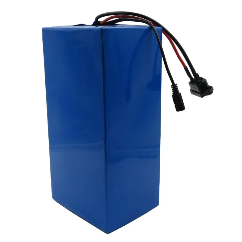 Discount 1500W 36V 40AH electric bike battery 36V lithium battery use 3.7V 5000mAH 26650 cell 50A BMS with 42V 5A Charger 5