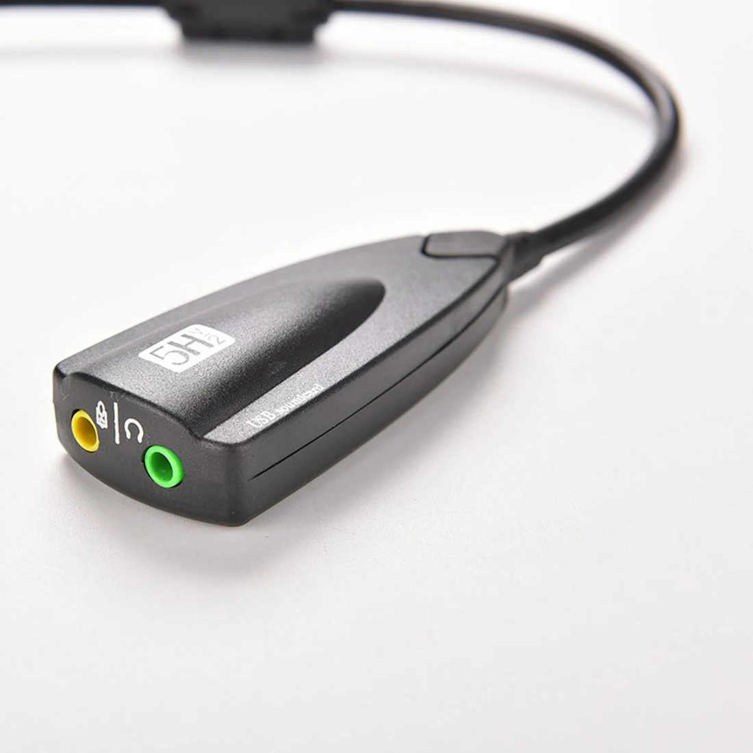 Etmakit 5H V2 7 1 внешняя звуковая карта USB аудио адаптер 3 5 мм в 3D CH виртуальный канал