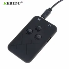 Kebidu 3,5 мм аудио беспроводной Bluetooth передатчик приемник адаптер 2 в 1 стерео аудио музыкальный адаптер кабель для ТВ автомобильный динамик