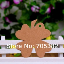 Со шнуром) DIY прозрачный конверт бирка ярлыки с указанием цены крафт бумажный ярлык для одежды закладки оптом(aa-547