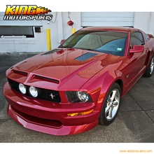 Подходит Для 2005-2009 Ford Mustang GT 4.6L V8 IKON Стиль Переднего Бампера Для Губ Подбородок Спойлер